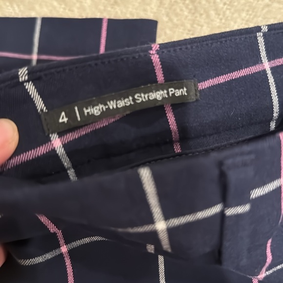 Talbots high waisted straight leg trouser size 4 - Picture 5 of 6